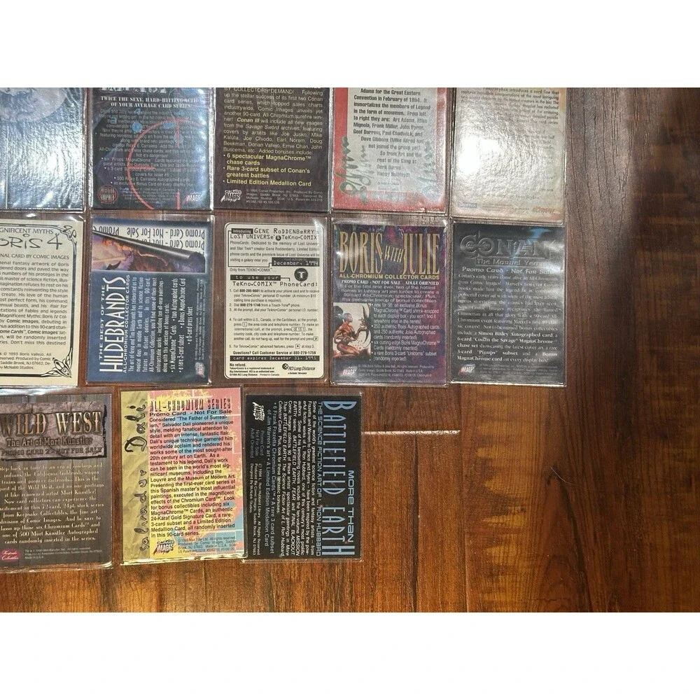 Lot of (46) Non-Sport Trading Promo Cards - Comics, Elvira, Fantasy & Adult Art